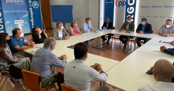 Reunión de González Terol con la Dirección Provincial del PP de Burgos