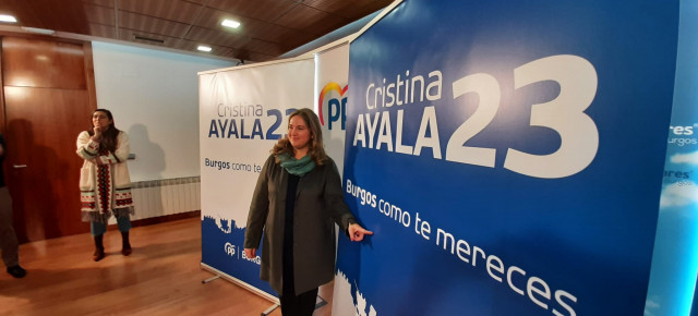 Cristina Ayala presenta el lema de su precampaña