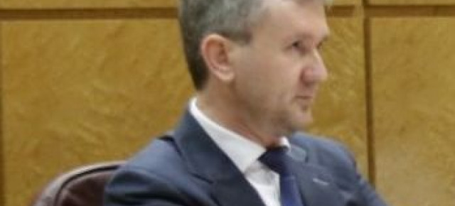 El senador del PP por Burgos, Javier Lacalle, en la Cámara Alta