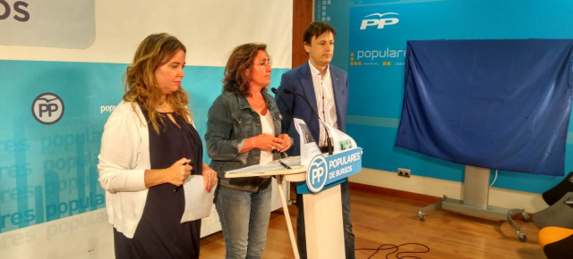 Comparecencia de los senadores del PP de Burgos