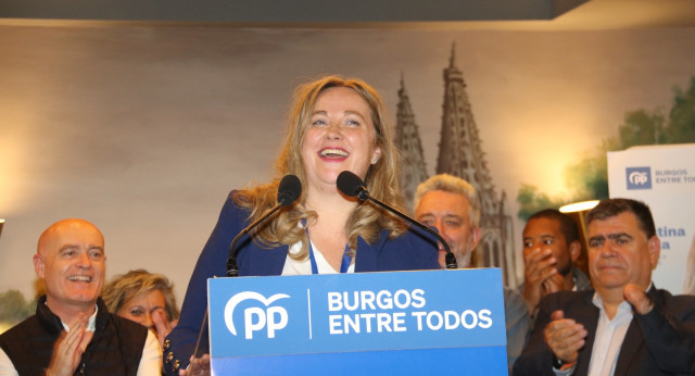 El PP de Burgos celebra el triunfo en las elecciones municipales